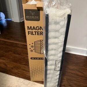 Riverline Magnetic Furnace Filter 20x25x4 MERV Air Filter New